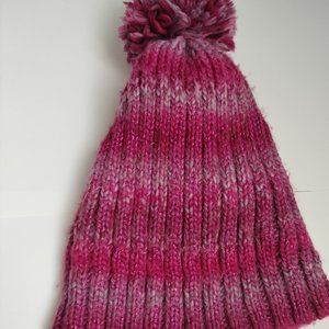 Red sparkly beanie girls - one size